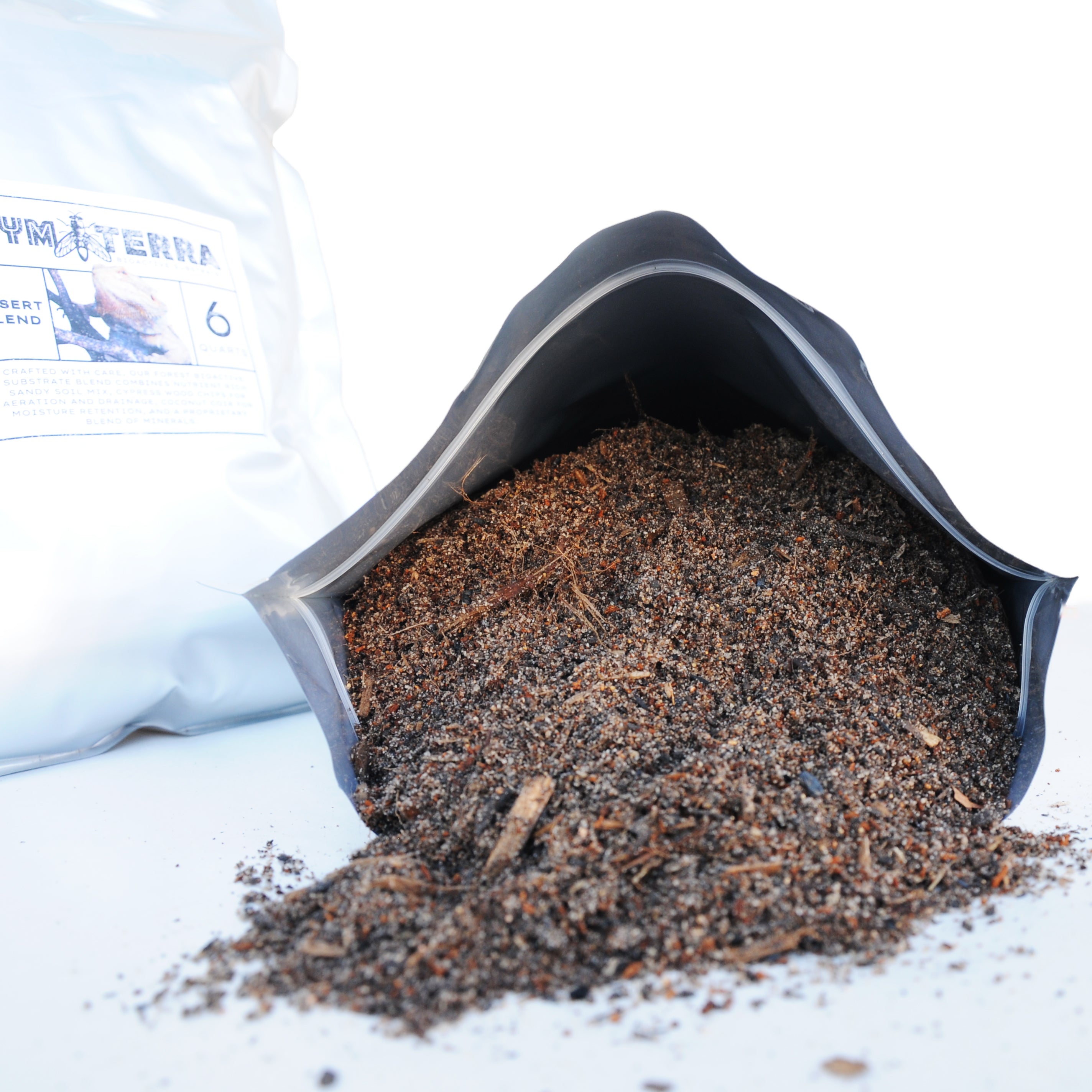 Substrate Insect SymTerra Bioactive Reptile Substrates (6 quarts) – Symton® Black ...