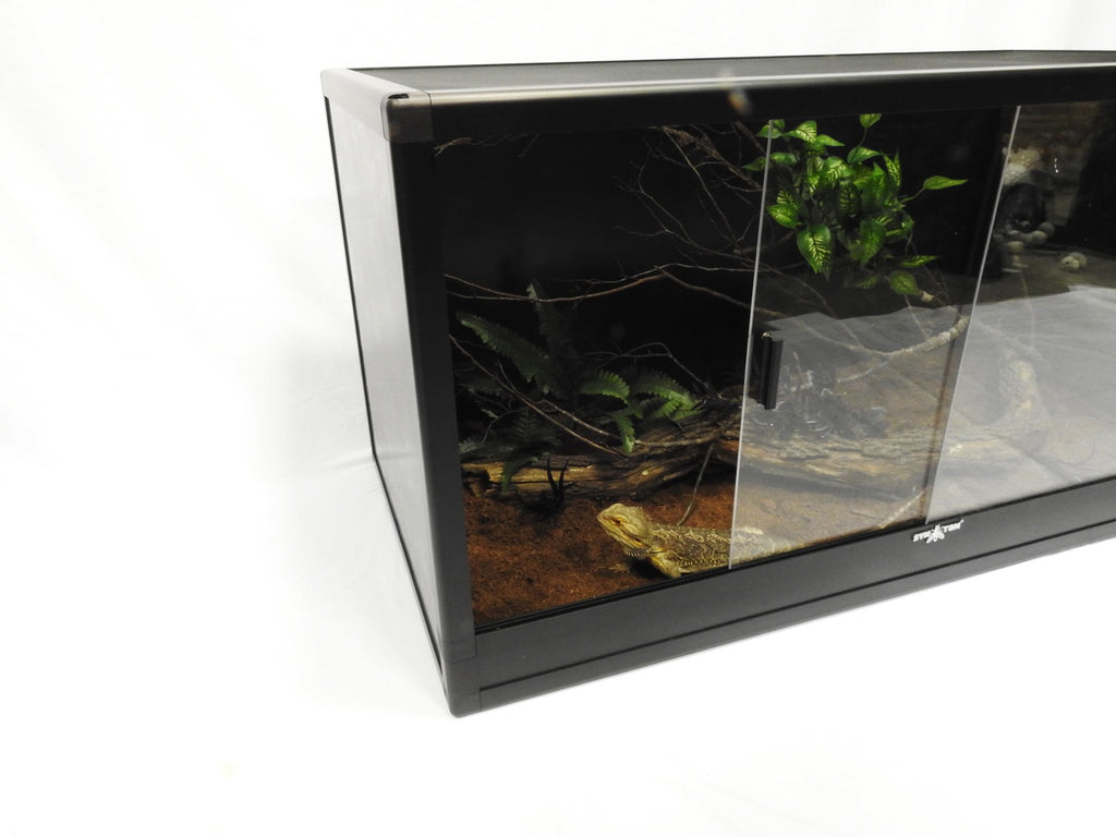 120 Gallon Reptile Enclosure (4’x2’x2’) Symton® Black Soldier Fly